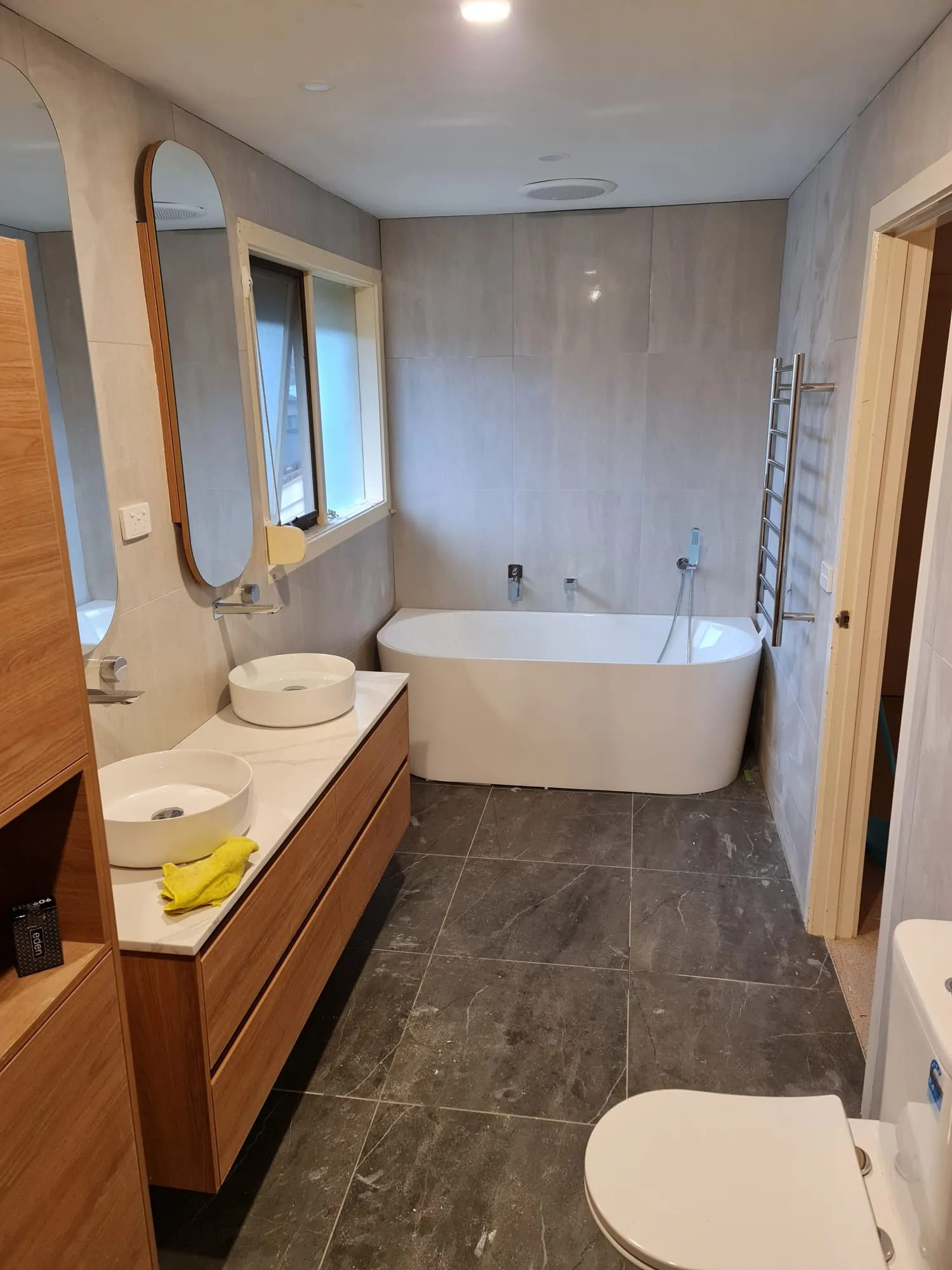 Bathroom after renovation